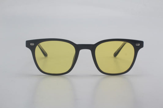 Gafas Estilo Redondo Blue Blocker Amarillo