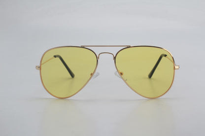 Gafas Blue Blocker Metal Amarillo