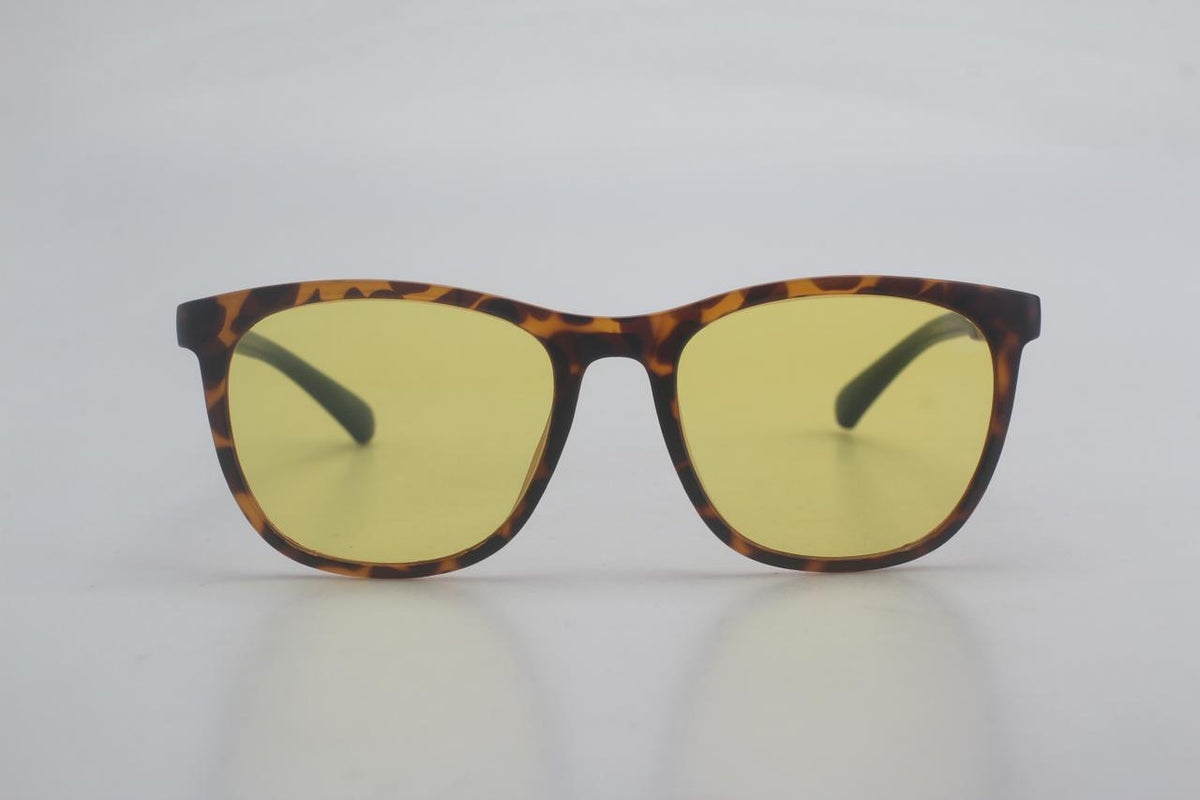 Gafas Blue Blocker Animal Print Amarillo