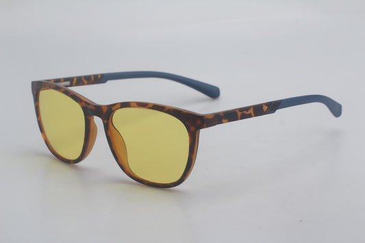 Gafas Blue Blocker Animal Print Amarillo