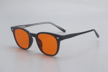 Gafas Estilo Redondo Blue Blocker Naranja