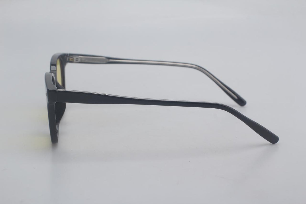 Gafas Estilo Redondo Blue Blocker Amarillo