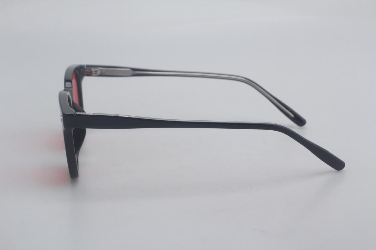 Gafas Estilo Redondo Blue Blocker Rojo