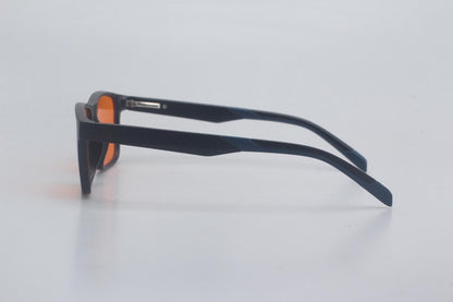 Gafas Estilo Cuadrado Blue Blocker Naranja