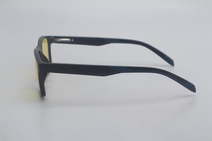 Gafas Estilo Cuadrado Blue Blockers Amarillo