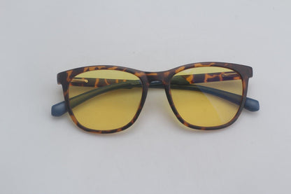 Gafas Blue Blocker Animal Print Amarillo