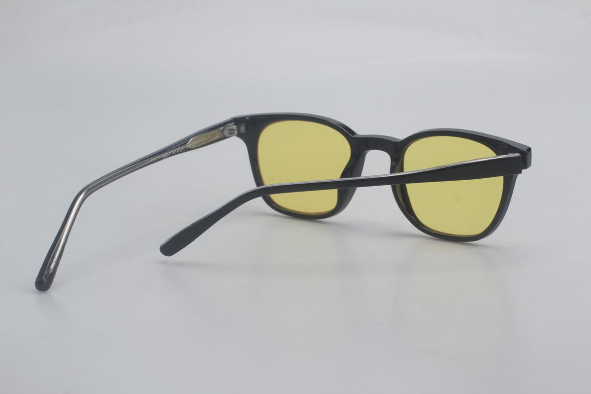 Gafas Estilo Redondo Blue Blocker Amarillo